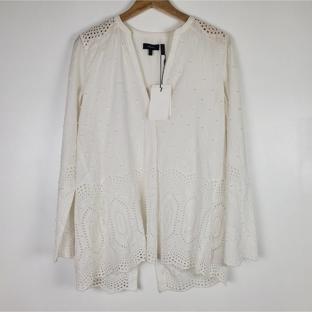 theory NWT Ofeliah split back tunic - Picture 2 of 8